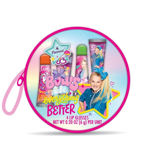 🐇❤️4 flavors Jojo Siwa lip balm & cute wristlet - Picture 1 of 1